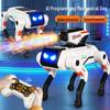 Cross-Border AI-Powered Voice Interactive Mechanical Dog with Water Gun - Children's Remote Control Toy.
