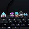 One Piece Figure Cute DIY Franky Nico Robin BROOK Jimbei Keycap Cross Mechanical Keyboard ESC Base Keycap Gift