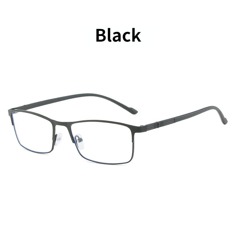 

Очки для близорукости мужские ультралегкие прямоугольные анти-синий свет компьютерные очки классическая металлическая оправа очки для близорукости 0 до -600 -6.0