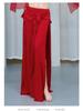 New Style Belly Dance Practice Skirt - Beginner Slimming Slit Long Skirt for Women