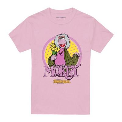 Fraggle Rock Unisexowy T-shirt dla dorosłych Mokey Fraggle z kółkiem