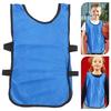 6 Pièces Gilet d'Entraînement Football Enfants Équipement d'Entraînement Pinnies Sports Jeunesse Basketball