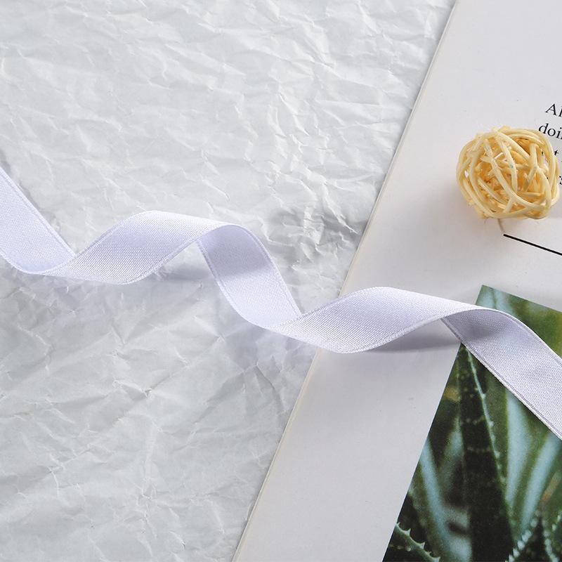 Double-Sided Matte Webbing Thickened Polyester-Cotton Jewelry Trophy Decorative Accessories Bow Colored Ribbon