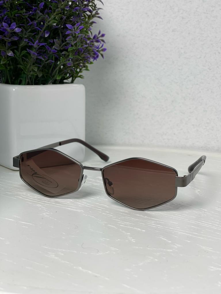 

Урожай жіночі сонцезахисні окуляри Окуляри Мода Відкритий пляжний відпочинок Сонцезахисні окуляри коричневий