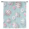 Easter Egg Flowers Are Pink Blue Tulle Curtains For Living Room Bedroom Voile Sheer Curtain Window Home Decor Drapes