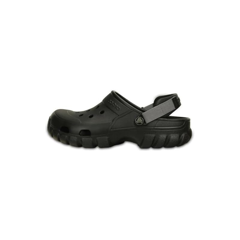[CROCS] Off-road Sport Clog Sandals, Black/Graphite, Size 27 Cm