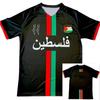 2025 Letní móda Fotbalové tričko s 3D potiskem palestinské vlajky Venkovní trendy sportovní tričko s krátkým rukávem Volný prodyšný top
