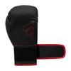 Adidas Hybrid 80 FLX Boxhandschuhe Sparringshandschuhe für und Fitness Schwarz x 3.0 // Boxen, Kickboxen, (12oz, Rot)