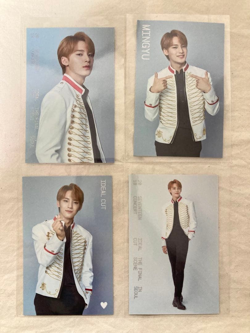 

[USED] SEVENTEEN Sebuchi Mingyu Trading Card Ideal Cut Seoul Concert
