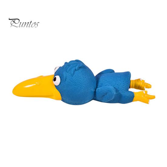

Игрушка для собак «Писклявая курица», интерактивная игрушка для жевания домашних животных, чистка зубов щенка, кричащая латексная курица для снятия скуки и дрессировки синий