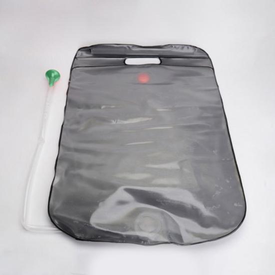 5 Gallons/20L Camping Shower Bag Portable Solar Shower Bag with Removable Hose