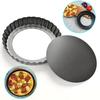 2pcs Non-Stick Chrysanthemum Pie Pan & Brush Pizza Pie Shaping Mold Home Kitchen Restaurant Baking Tool for Party Festival XJM