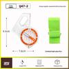 Compact Thumb-Type Outdoor Compass with Map Scale for Orientation and Teaching