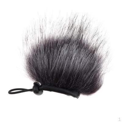 Black Microphone Windscreen Wind Muff Mic Cover for ICD- Digital Recorder
