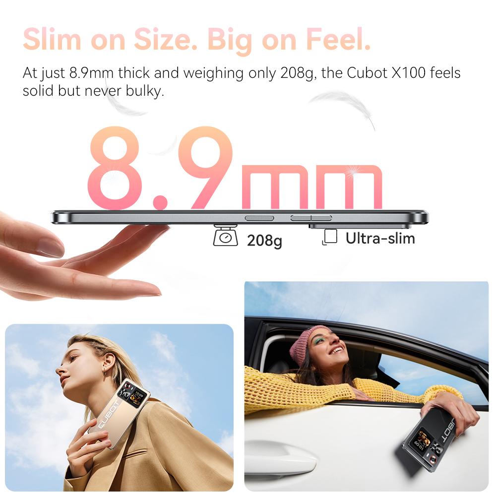 Cubot X100 6.88" Inch Smartphone 5G,16GB(8+8), 256GB, 64MP Camera, 5100mAh Battery, NFC
