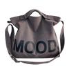 Letter Print Canvas Bag New Men's Canvas Shoulder Crossbody Bag Big Size Tote Bag Large Capacity Handbags for Women