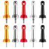 Insertion in/Screw In Reel Stand Fishing Wheel Balance Rod Aluminum Fishing Reel Balancer with Waterproof Rubber Rings
