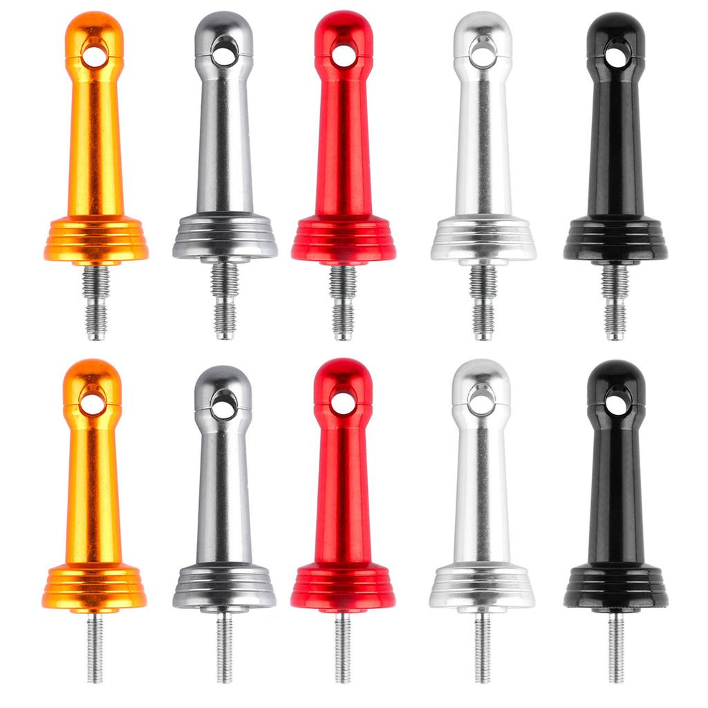 Insertion in/Screw In Reel Stand Fishing Wheel Balance Rod Aluminum Fishing Reel Balancer with Waterproof Rubber Rings