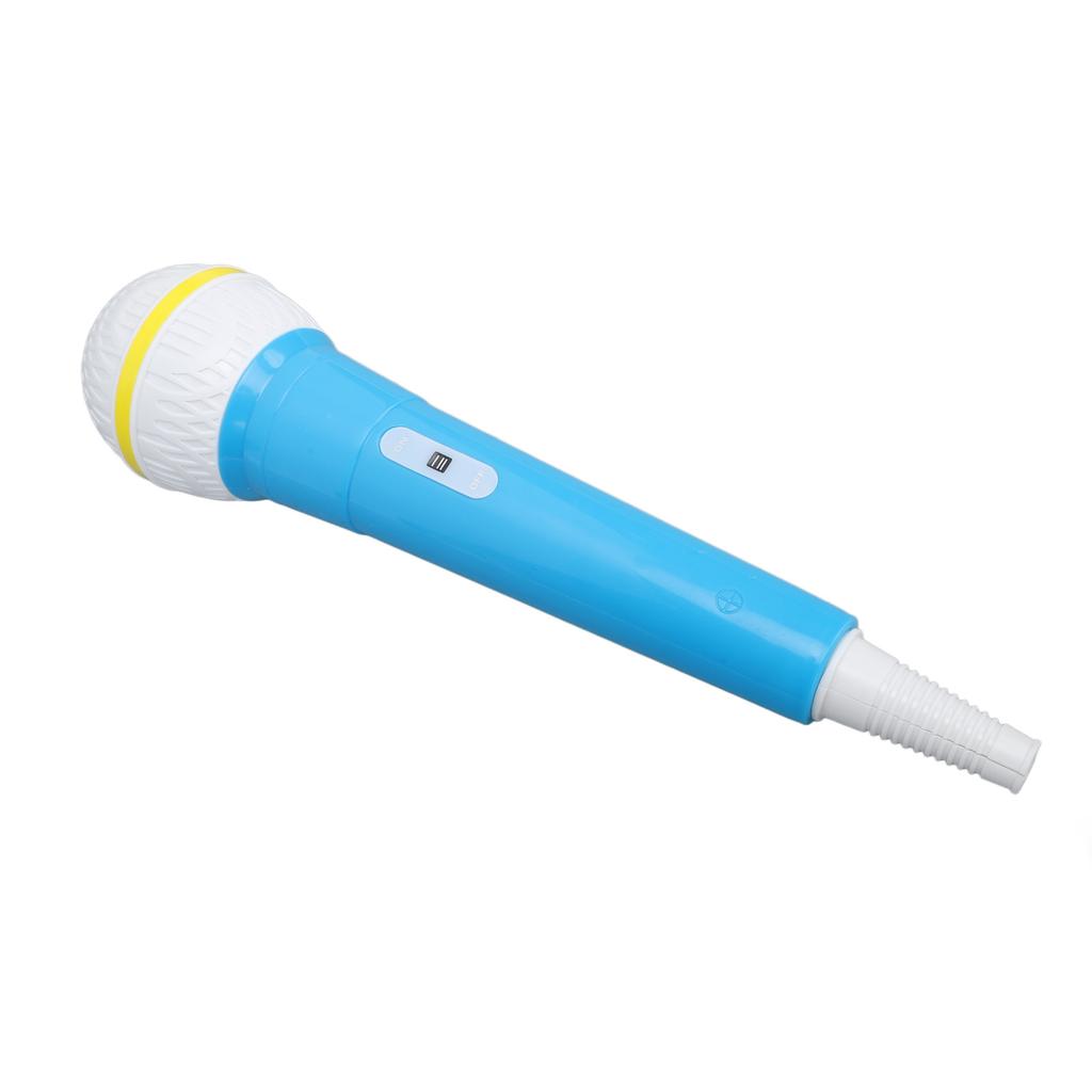 Fake Microphone Safe Odorless Simulation Microphone Prop Pretend Mic Toy for Children Performance
