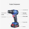 Dongcheng 16V Cordless Brushless Drill Driver CN plug (adapter included)