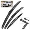 Front & Rear Wiper For Toyota Land Cruiser 300 J300 2025-2025 2025 Wiper Blades Windshield Windscreen Window Brushes 24"+22"+12"