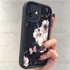 Apricot Blossom iPhone 14-17 Pro Max Black Protective Case