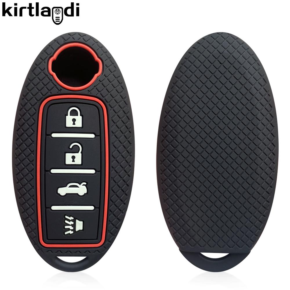 Car Key Caps Cover Key Case Shell For Nissan Rogue Xtrail Kicks Juke Qashqai Tiida Patrol Leaf Micra Note Serena Murano Navara
