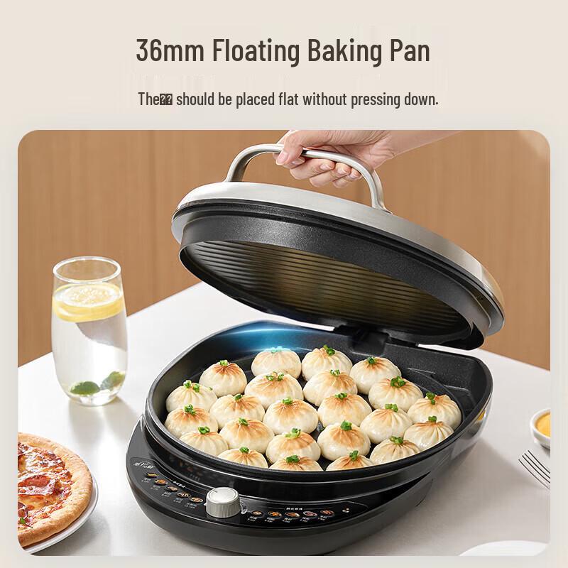Midea Double-Sided Electric Pancake Maker JKE3475 CN Plug (adapter Included)