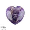 40mm Natural Crystal Large Heart Shape Rock Polished Gemstone Healing Crystals Palm Pocket Stone Quartz Home Decor Ornament Gift