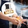 3/4” 1/2” Electric Solenoid Magnetic Valve DC 24V AC 220V DC12V Normally Closed Brass Inlet Solenoid Valve