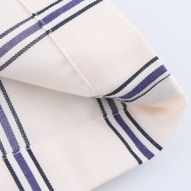 Kaslead New Arrival Women's Clothing Fashion Style Stylish Simple and Versatile Casual Straight-Leg Striped Pants 7563045