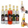 10x CHRISTMAS CRYSTAL 500 Ml PREMIUM DECORATED Bottles for Vodka and Tinctures