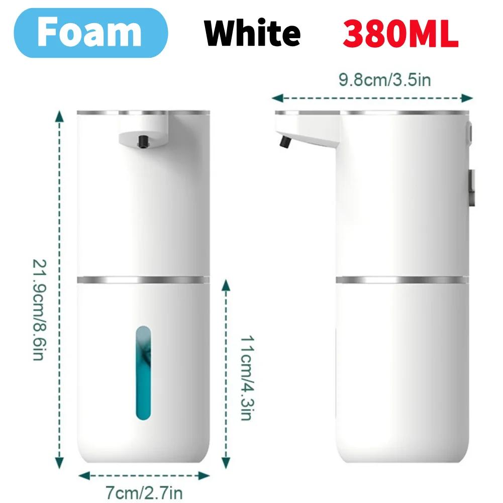 400/380ML Automatic Soap Dispenser Wall Mounted Double Head Washing Pump Machine  Touchless Electric Soap Sanitizer For Bathroom