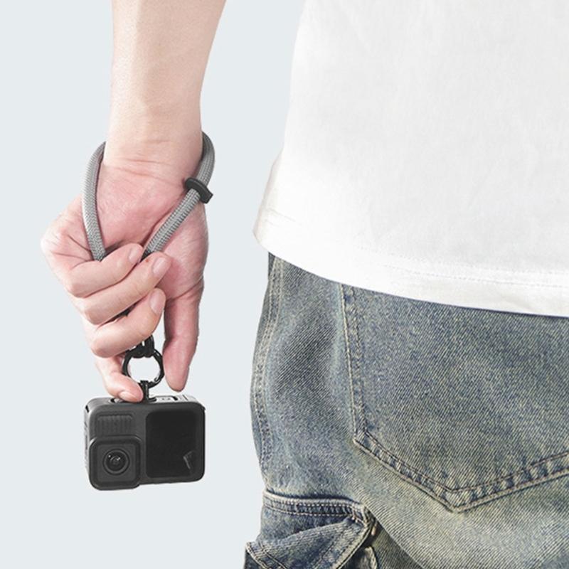 Schnellverschluss Sicherheitsband Verstellbares Halsband Atmungsaktive Handgelenkschlaufen Anordnungslösung Geeignet für Sportkameras