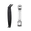 1 Set Bicycle Repair Tools Kit Stainless Steel Hex Wrench Inflator Multi-functional Road Mountain Bicycle Maintenance Tools Bike Accessories
