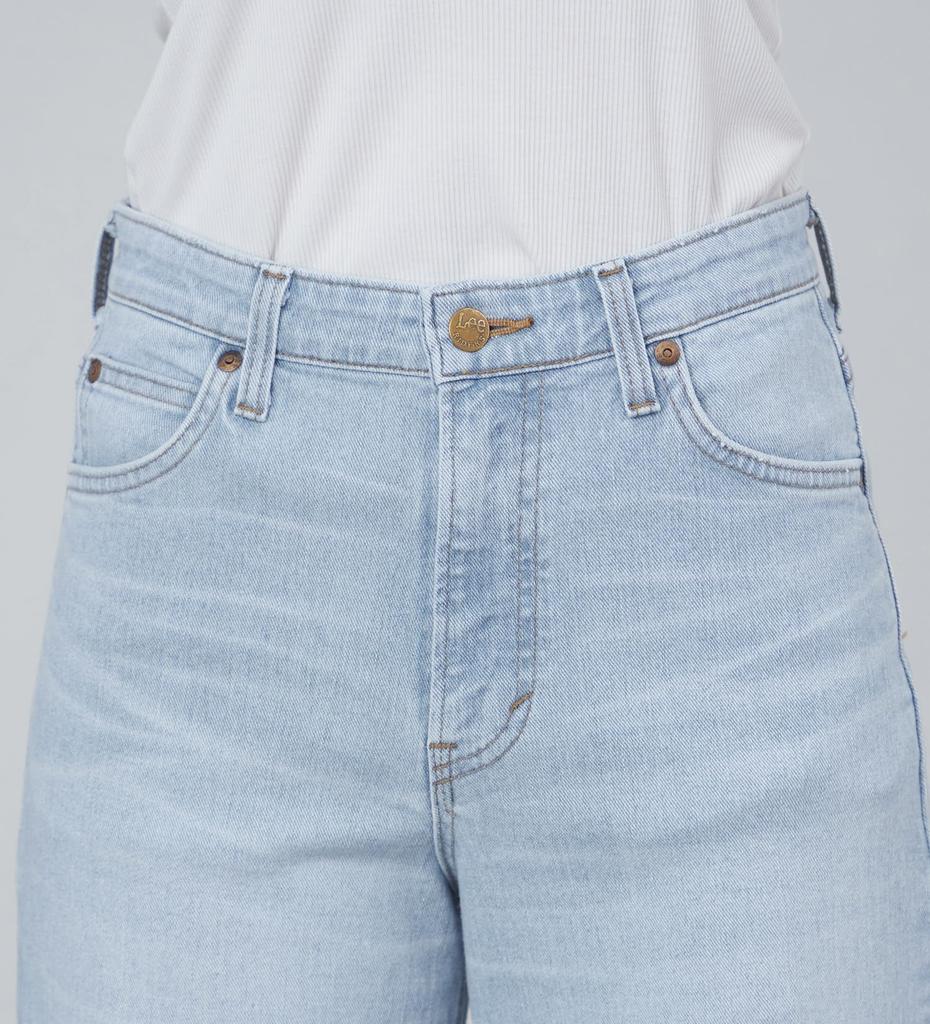Lee STANDARD WARDROBE denim pants wide spring/summer ladies light blue