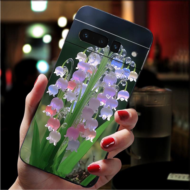 

Чохол для телефону з квіткою конвалії для Google Pixel 8 7 Pro 7A 7 6A 6 Pro Pixel 8A 4A 3A 4 XL Pixel 5 6 4 3 3A XL Google Pixel 6 Pro
