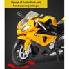 1:S1000RR-Motorrad-Spielzeugmodell im Maßstab 12, Legierungs-Druckguss-Geländewagen-Simulations-Stoßdämpfer-Kinderspielzeug-Motorrad