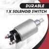 Black & Silver Metal 12V Solenoid Switch SS-1227
