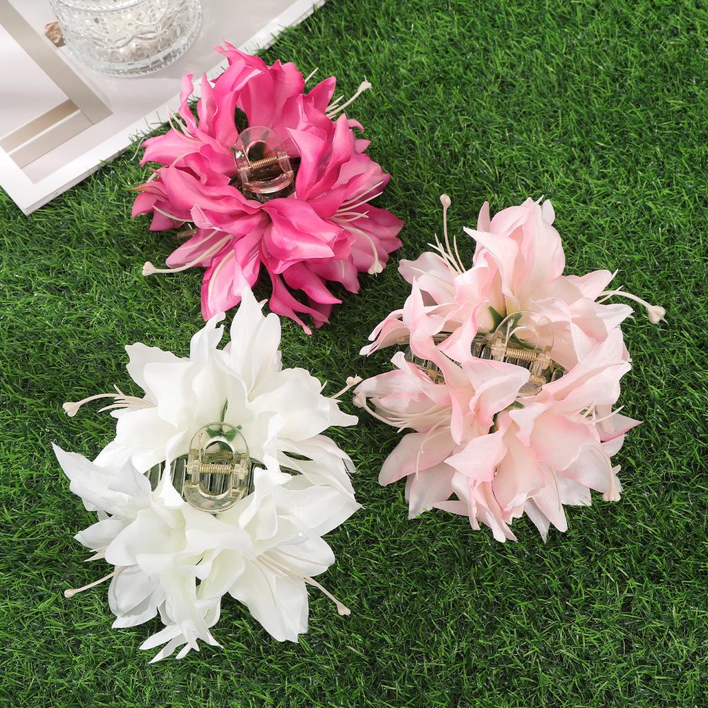 1pc new bohemian style Hawaiian new simulation artificial flower hair clip wedding bride head decoration