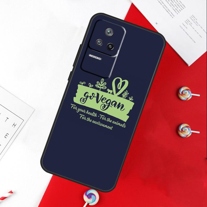 GO VEGAN Cover For Xiaomi 15 Ultra 13 14 11T 12T 13T 14T Pro POCO X7 Pro X3 X5 X6 M6 F5 F6 Pro Case