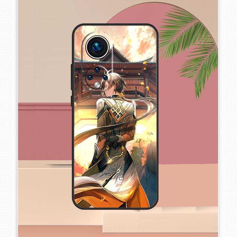 Genshin Impact Zhong Li Case For Honor Magic 8 Pro 7 6 5 Lite Honor 200 400 X9c X9b X9a X8b X8a X8c 50 70 90 Cover