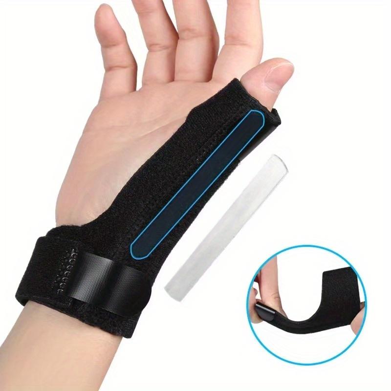 

1pc Adjustable Splint for Thumb And Wrist - Immobilizing Brace Suitable for Both Left And Right Hands чорний