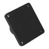 Rubber Ball Mount Base Aluminum Alloy AMPS Square Plate Durable Ball Mount Adapter Plate  for Cars