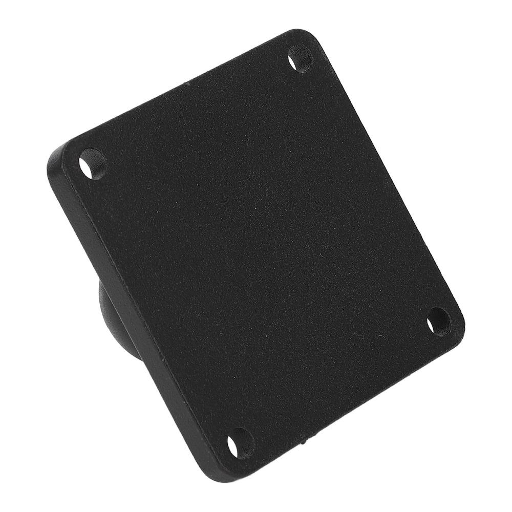 Rubber Ball Mount Base Aluminum Alloy AMPS Square Plate Durable Ball Mount Adapter Plate for Cars