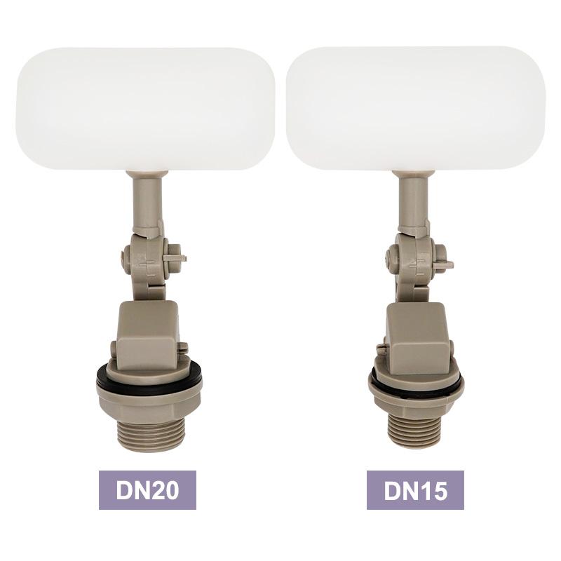 1/2Inch 3/4Inch Plastic Water Float Ball Valve Shut Off Automatic Feed Fill Fish Tank Aquarium Water Humidifier Valve