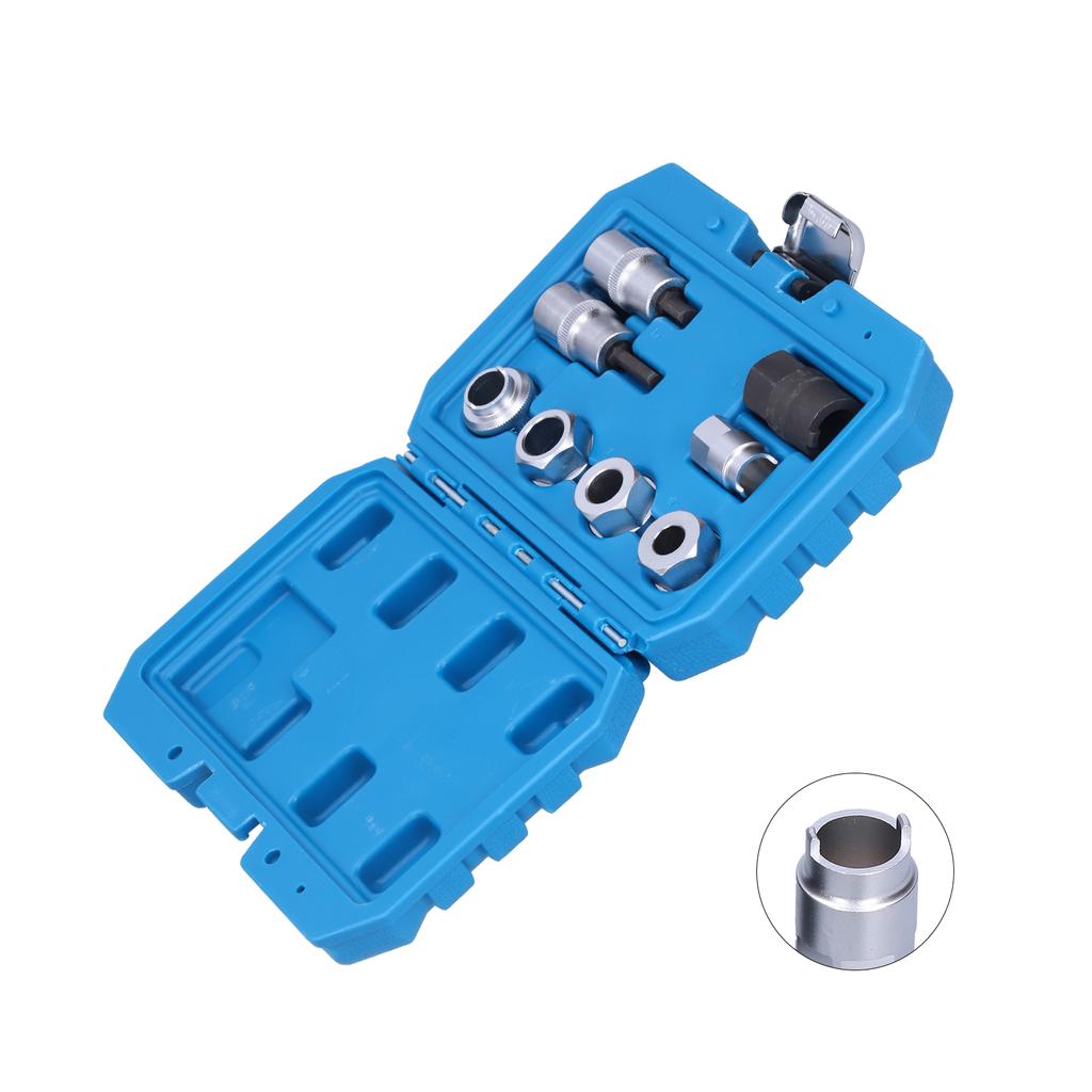 8PCS Strut Nut Socket Steel Alloy Key Automobile Repairing Kits for Motorcar Repair Shop
