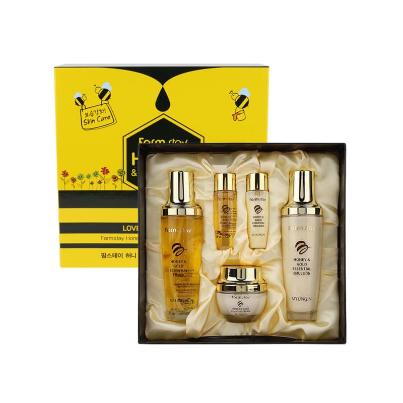 Honey & Gold Essential Skincare 3-piece Set