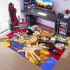 Cartoon B-Bely B-Beto -Themed Entrance Mat,Non-Slip Mat Area Rug,Room Decor,Outdoor Decor,Kitchen Rug,Doormat - Machine Washable,Easy to Clean