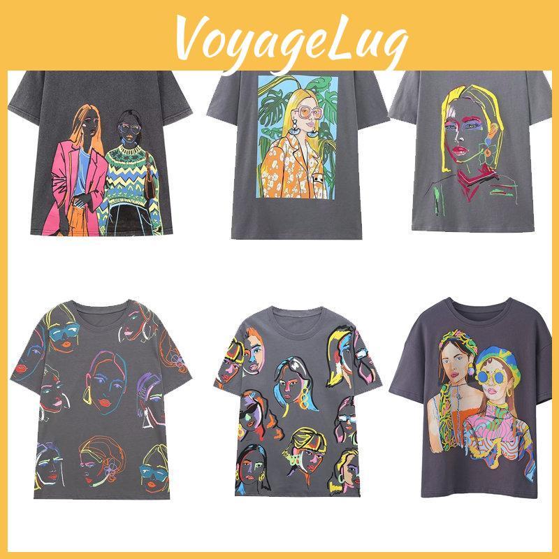 Sivatu Short Tshirt Womens Traf Sleeve Tee Tops Summer Y2k Streetwear Shirts Fashion Woman Blouse 2023 Summer T Shirt Female